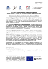 Failure to provide adequate reparation to victims of torture in Tajikistan