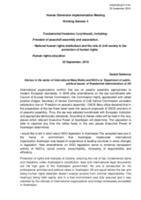 Statement by Azerbaijan