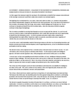 Statement by the United Kingdom