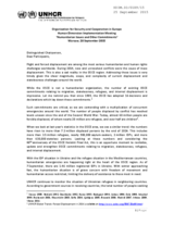 UNHCR written statement on refugees and IDPs