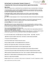 Set My People Free Intervention