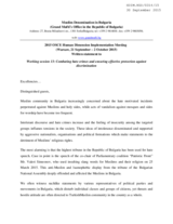 Hate speech issues connected with the Muslim Community in Bulgaria