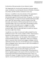 On the facts of the persecution of non-citizens in Latvia statement and recommendations by Prof. Alexander Gaponenko