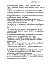 Political prisoner Kozlov Vladimir