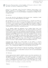 Slovenia on Freedom of Expression, Free Media and Information