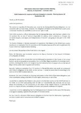 Statement in response to Russian Delegation's remarks - working session 10