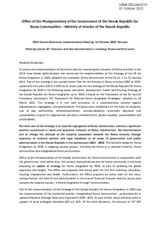 Statement by the Office of the Plenipotentiary of the Government of the Slovak Republic for Roma Communities