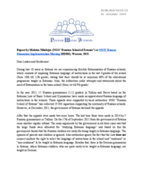 Report by Maksim Nikolajev