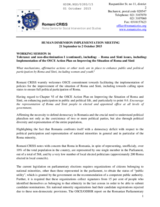 Roma political participation in Romania