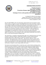 Statement as prepared for delivery by Kate Byrnes, Deputy Chief of Mission, U.S. Mission to OSCE