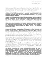 Statement by Shkelzen Macukulli, First Secretary of Albanian Embassy in Warsaw, on Minorities Rights