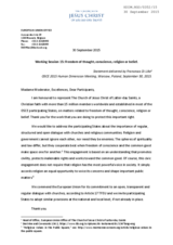 Statement by Francesco Di Lillo