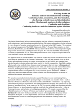 Statement. As prepared for delivery by Ira Forman, Special Envoy to Monitor and Combat Anti-Semitism