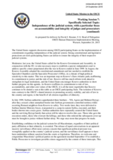 Statement by the United States of America