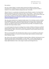 Statement by Ms. Marina Shupac