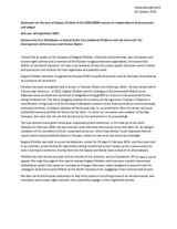 Statement on the case of Evgeny Vitishko