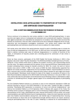 Written recommendations