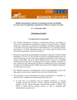 Bishkek Programme of Action