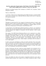 Statement by H.E. Mr Ertugrul Apakan, Chief Monitor 