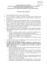 Statement by Ms. Nina Suomalainen, Deputy Head