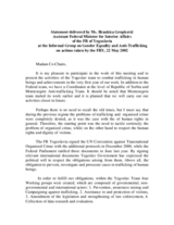 Serbia and Montenegro: Country Report on Trafficking in Human Beings