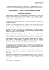 Déclaration de la France