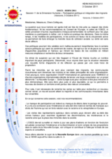 Participation politique et intégration des migrants
