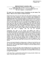 Statement by Rromani Baxt Albania