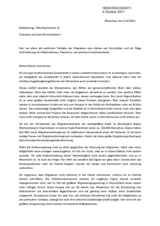 Erhöhung der politischen Beteiligung von Migranten - doppelte Staatsbürgerschaft 