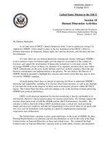 Session 10:  Human Dimension Activities