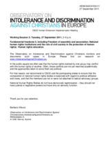 National human rights institutions and the role of civil society in the protection of human rights