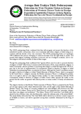 Written submission of Federation of Western Thrace Turks in Europe (ABTTF)