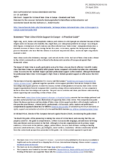 Side Event, Contribution by Robert Kusche, Director