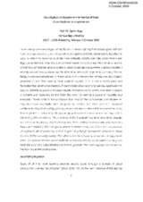Securitization of Migration in the Post-Social State:  From Welfarism to Prudentialism