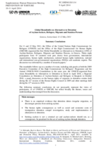 Summary Conclusions, Global Roundtable on Alternatives to Detention of Asylum-Seekers, Refugees, Migrants and Stateless Persons, Geneva, Switzerland, 11-12 May 2011