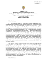 Migrant workers, the integration of legal migrants