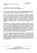 Political participation without citizenship