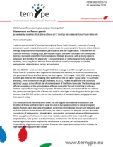 Statement on Roma youth presented by Jonathan Mack (Amaro Drom e.V. / ternYpe International Roma Youth Network)
