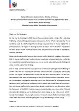 Liechtenstein's statement from Working Session 7