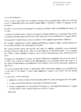 Statement of Political Movement "Group 24" about tolerance and discrimination in Tajikistan