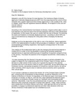 Statement on the situation with fundamental right in Ukraine