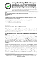 The right to learn mother tongue and preservation and development of minority identity and culture