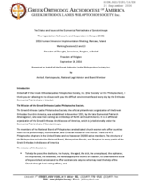 Issues and Status of the Ecumenical Patriarchate