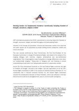 Submission and recommendations