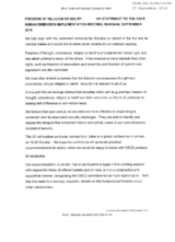 Freedom of religion or belief