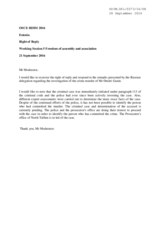 Right of Reply by the Republic of Estonia for the Working Session 5