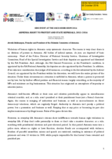 Statement by Avetik Ishkhanyan, Founder and President of the Helsinki Committee of Armenia