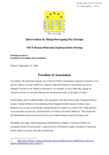 Freedom of Association