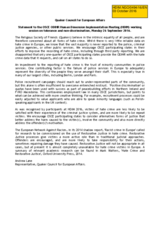 Statement by Quaker Council for European Affairs for Working Session 11