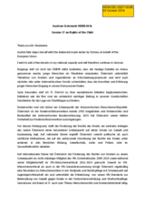 Statement by Austria for Working Session 17